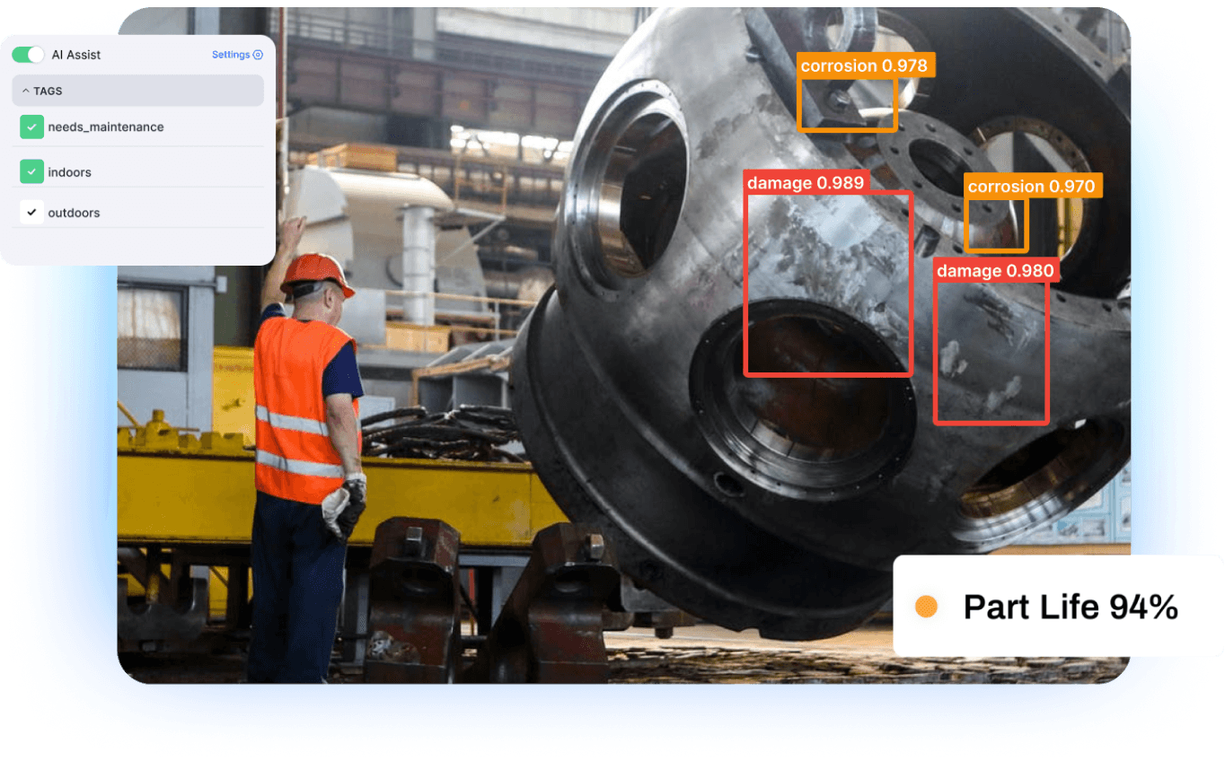 AI in Manufacturing for Operational Efficiency - Clarifai Screenshot