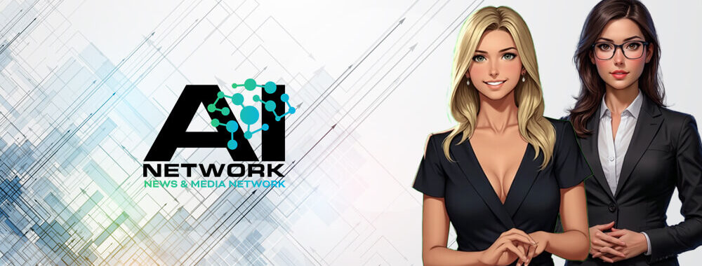 Cassidy & Sandra of AI Network News in their First Co-Anchor News Report